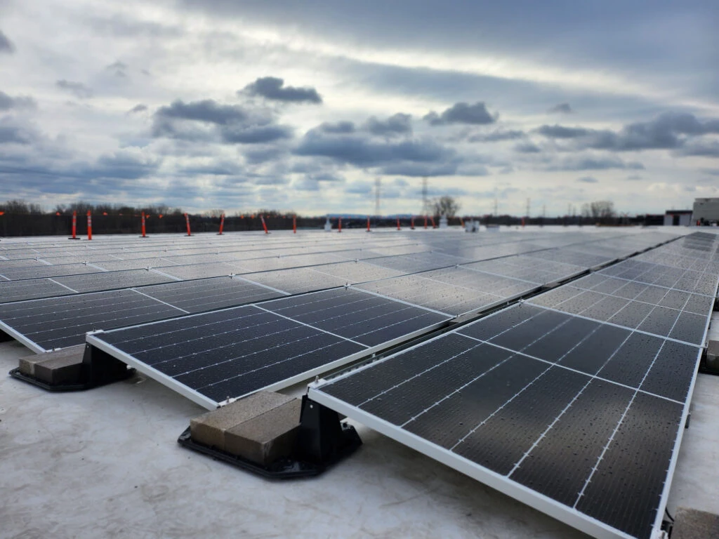 Installation solaire commerciale